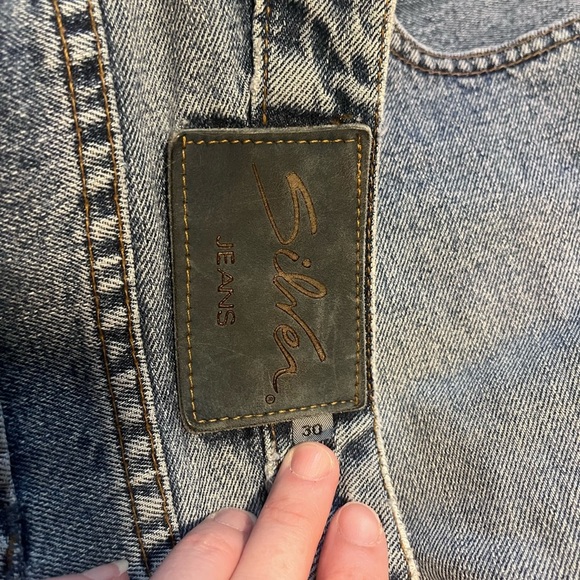 Vintage Silver Bootcut Jeans - Picture 7 of 8